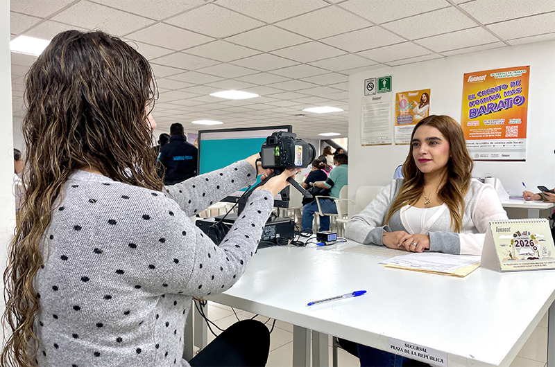 Fonacot estima beneficiar a miles de trabajadores con un aumento del 20% en créditos durante 2026.