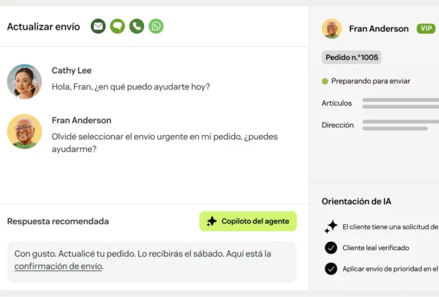 La solución de Zendesk posiciona a la IA como líder en servicios al cliente para 2026, superando al humano.