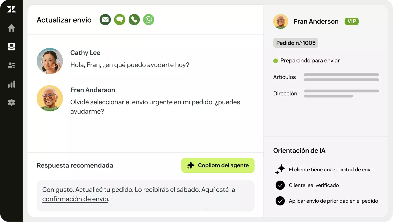 La solución de Zendesk posiciona a la IA como líder en servicios al cliente para 2026, superando al humano.