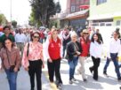 La presidenta Ana Muñiz reafirma su compromiso con la comunidad al recorrer obras en el fraccionamiento Santa Elena.