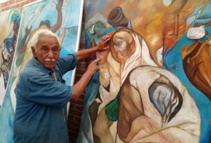 La cultura mexicana pierde a Melchor Peredo, icónico representante del muralismo, a sus 99 años en Veracruz.