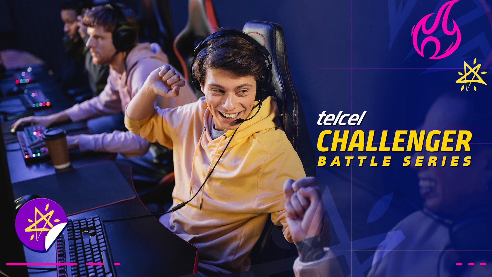 Descubre todo sobre la Telcel Challenger Battle Series, donde los gamers competirán en los mejores títulos del momento.