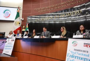 El senador Emmanuel Reyes impulsa reformas en salud mediante el Primer Parlamento Nacional de Enfermería, un evento inédito en el país.