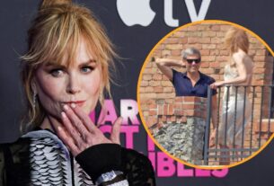 Las imágenes de Nicole Kidman y Michael Reinstein desatan rumores de romance en un lujoso hotel de Portofino.