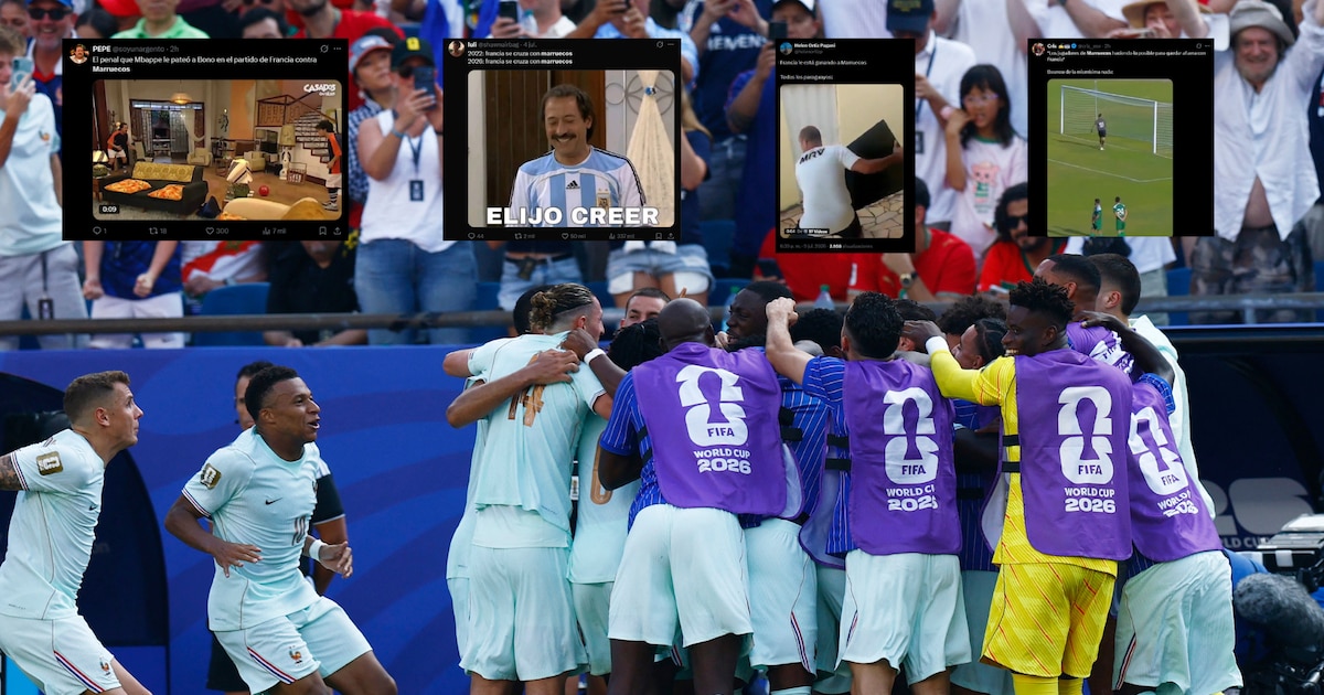 El triunfo de Francia ante Marruecos en el Mundial generó creatividad en memes, destacando la figura de Mbappé.