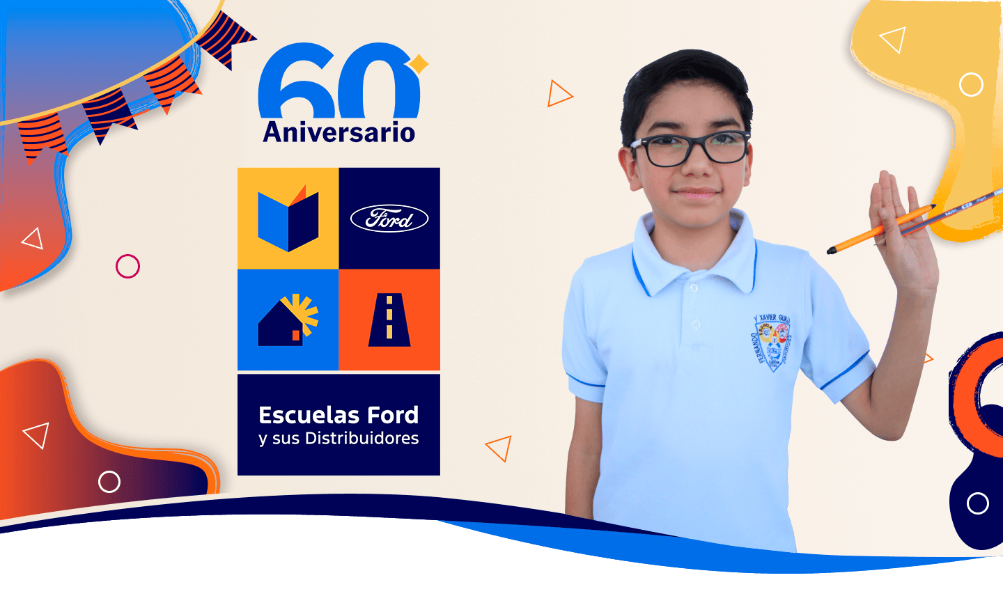 Descubre cómo Ford ha transformado la educación en México durante 60 años con su programa Escuelas Ford.