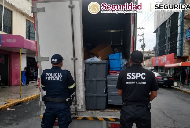Autoridades logran recuperar insumos farmacéuticos y vehículos robados en Chalco, destacando la coordinación entre entidades estatales.