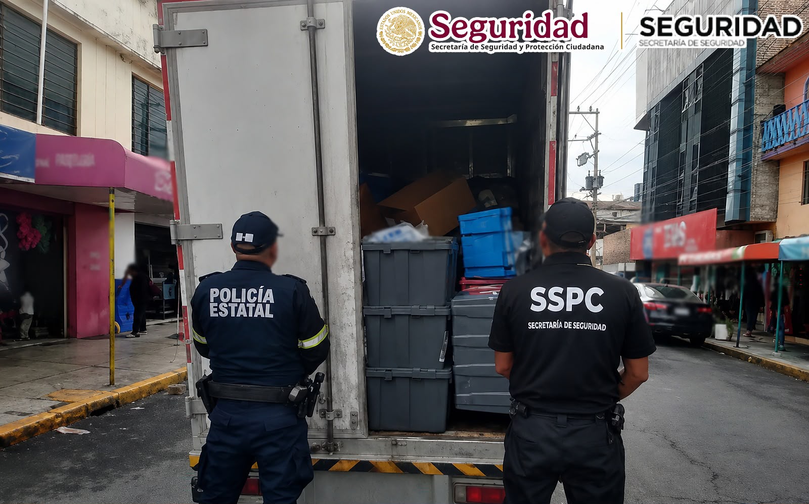 Autoridades logran recuperar insumos farmacéuticos y vehículos robados en Chalco, destacando la coordinación entre entidades estatales.