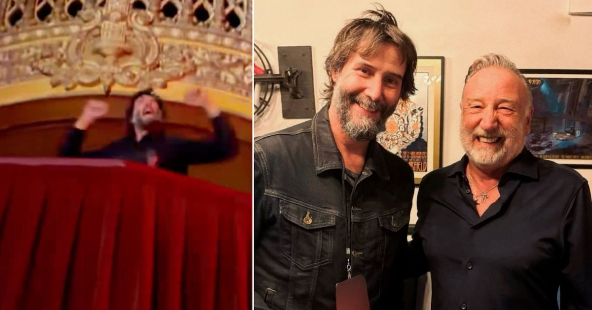 El amor de Keanu Reeves por Joy Division brilla en el reciente concierto de Peter Hook & The Light, sorprendiendo a los asistentes.